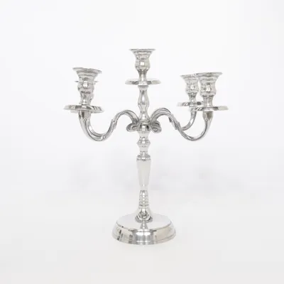 Kandelaber (Silverfärgad)