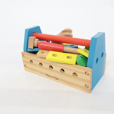 Speelgoed gereedschap (Blauw, Rood, Beige) van Melissa & Doug