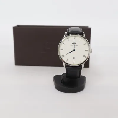 Polshorloge (Zwart, Wit, Zilver) van Daniel Wellington