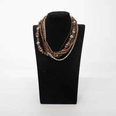Halsband (Brun) från Sweden Okänd metall