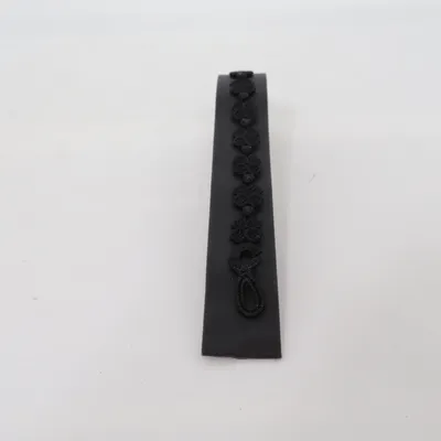 Armband (Svart) från Cruciani Okänd metall