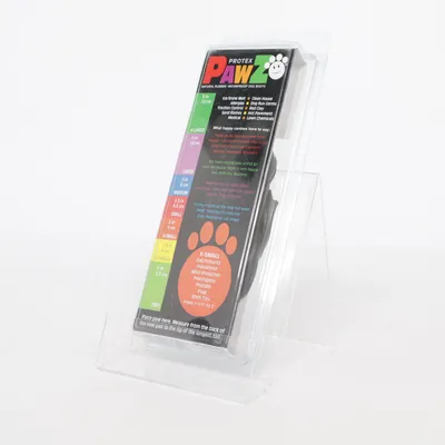 Dog shoes (Black) from Protex Pawz