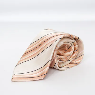 Stropdas (Beige, Meerkleurig) van Olymp Zijde