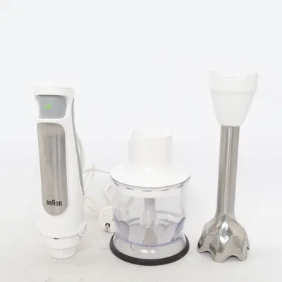 Mixeur plongeant (Blanc, Gris) de Braun