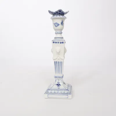 Ljusstake (Blå, Vit) från Royal Copenhagen