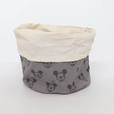 Storage basket (Gray, Beige) from Disney Cotton