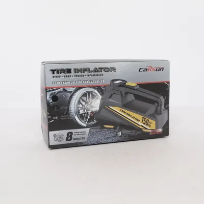 Bicycle pump (Black, Yellow) from Carson