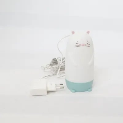 Night light (White, Turquoise) from IKEA