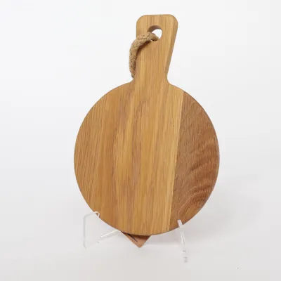 Skärbräda (Gourmet Prep & Serve Round Oak Paddle Board) från Masterclass
