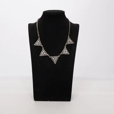 Necklace (Gold, Gray) from Adore Unknown metal