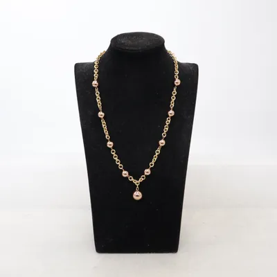 Halsband (Guldfärgad) Okänd metall