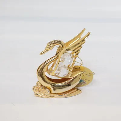 Collectible (Swan 24 Karat vergoldet SWAROVSKI) from Crystal Temptations