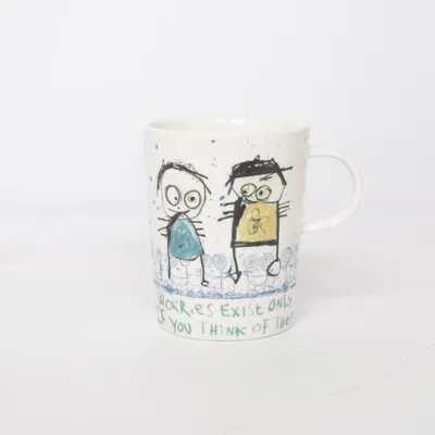 Mugg (Vit, Flerfärgad) från Aida