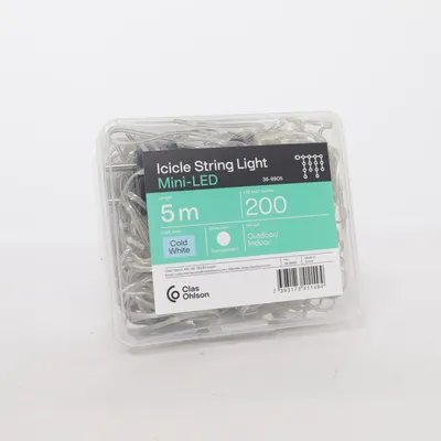 Ljusslinga (Icicle String Light Mini-LED) från Clas Ohlson
