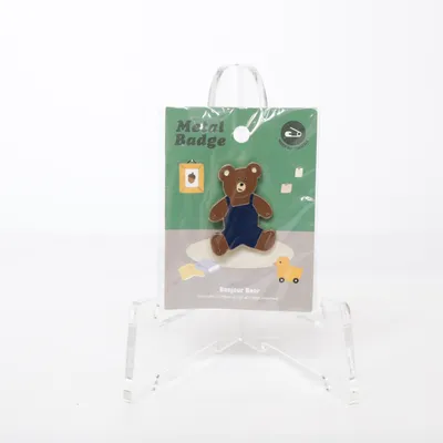 Pin (Bonjour Bear) från Copyright Okänd metall