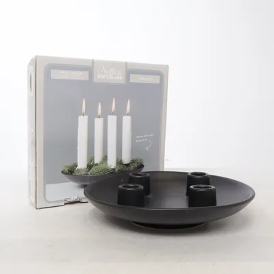 Ljusstake (Svart) från Northern Winterland