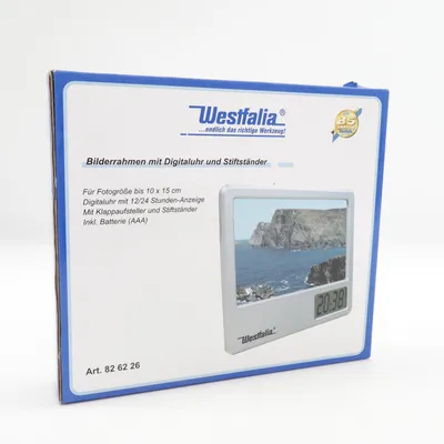 Digital photo frame (Gray) from Westfalia