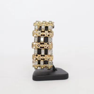 Bracelet (Gold, Silver) from Majorica Unknown metal