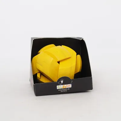 Brain teaser puzzle (Yellow, Multicolored) from Fridolin
