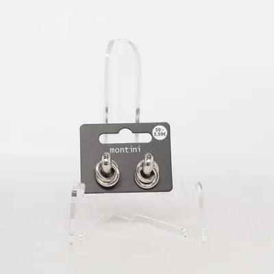 Boucles d'oreilles (Argent) de Montini Métal inconnu