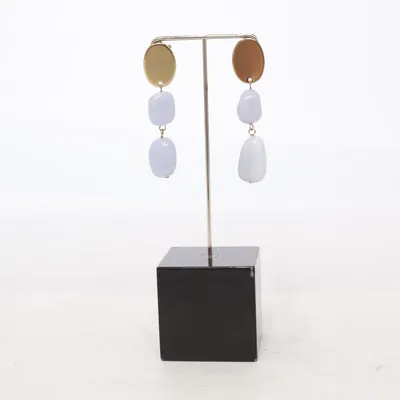 Oorbellen (Goud, Blauw) van Massimo Dutti Onbekend materiaal