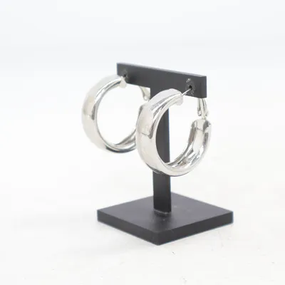 Boucles d'oreilles (Argent) Métal inconnu
