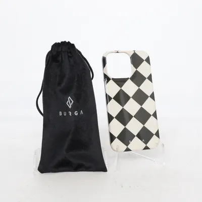 Mobilskal (Blå, Vit, Svart) från Burga