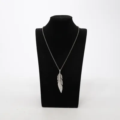Necklace (Gray, Pink, Silver) from Fossil Stainless steel