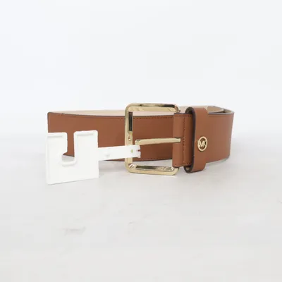 Belt (Brown, Beige) from Michael Kors Leather