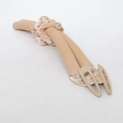 Hair rollers (Beige)