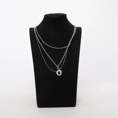 Necklace (Silver) from Astrid & Agnes Stainless steel