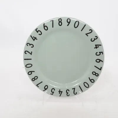 Plate (Gray, Black) from Design Letters