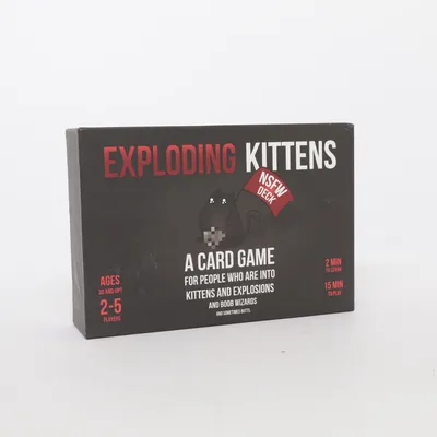 Speelkaarten van Exploding Kittens