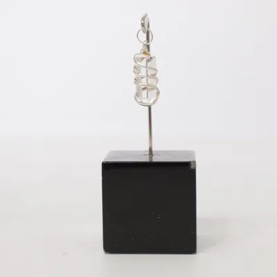 Vedhæng (Sølv, Transparent) Ukendt metal