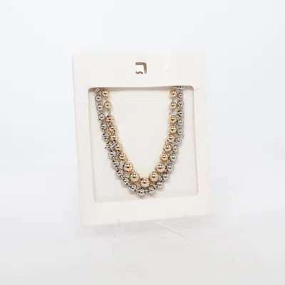 Necklace (Gold, Silver) from Zara Unknown metal