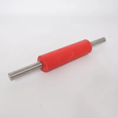 Rolling pin (Red, Silver)