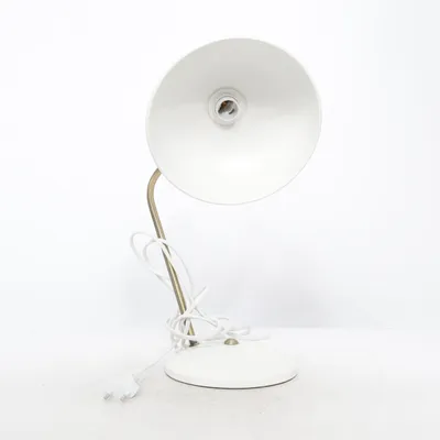 Skrivebordslampe (Hvid) fra Qazqa