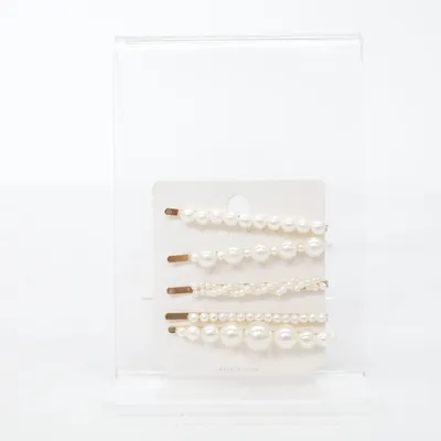 Haarclip (Wit, Goud) van Uyu - Uyu