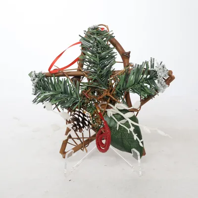 Juldekoration (Grön, Brun, Röd)