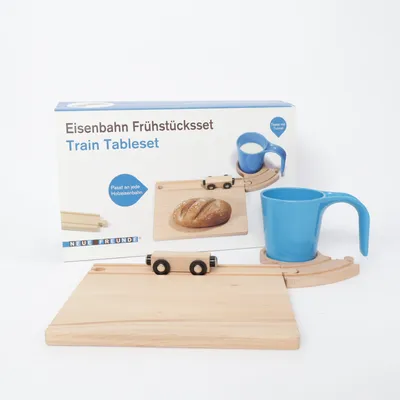 Kinderservies (Blauw, Beige) van Neue Freunde