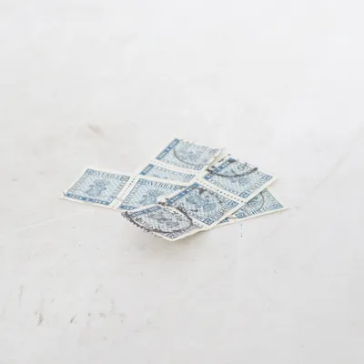 Klistermärken (Blå) från Sverige