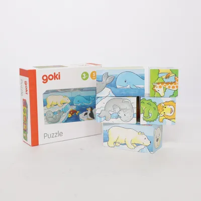 Klossar (Flerfärgad) från Goki