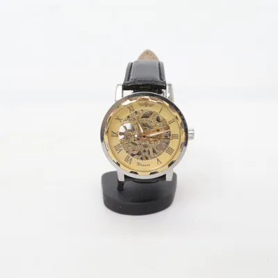 Armbandsur (Svart, Guldfärgad) från Winner