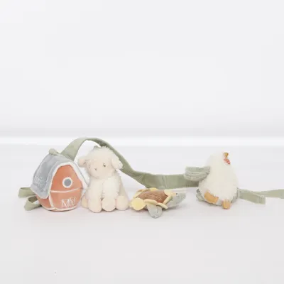 Crib accessory (Green, White, Brown) from Little Dutch