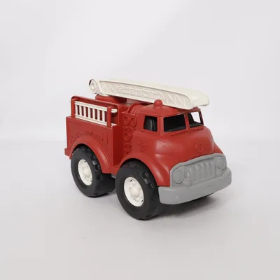 Leksaksbil (Röd, Vit, Svart, Grå) från Green Toys