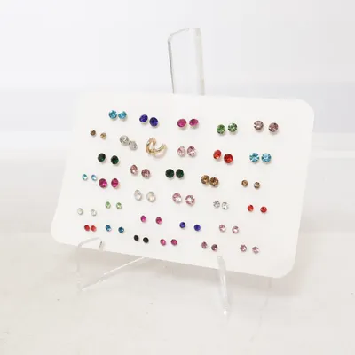 Örhängen (Flerfärgad) Okänd metall