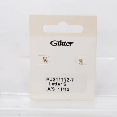 Oorbellen (Goud) van Glitter Onbekend materiaal