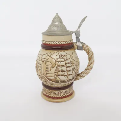 Vase (Headed Ketch & Barkentine) de Avon