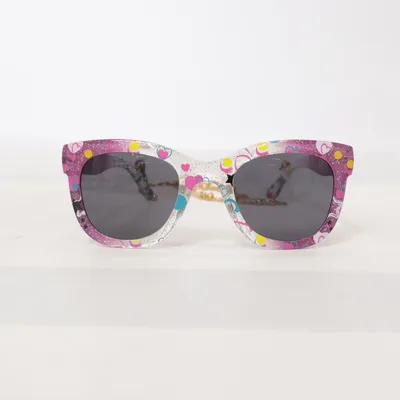 Solglasögon (Lila, Flerfärgad)
