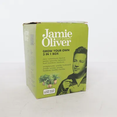Cultivation seeds (Grow Your Own 3 In 1 Box) from Jamie Oliver
